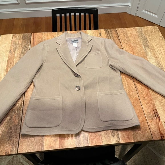 Stillman Studio L Wool Blazer in Camel - Picture 3 of 6